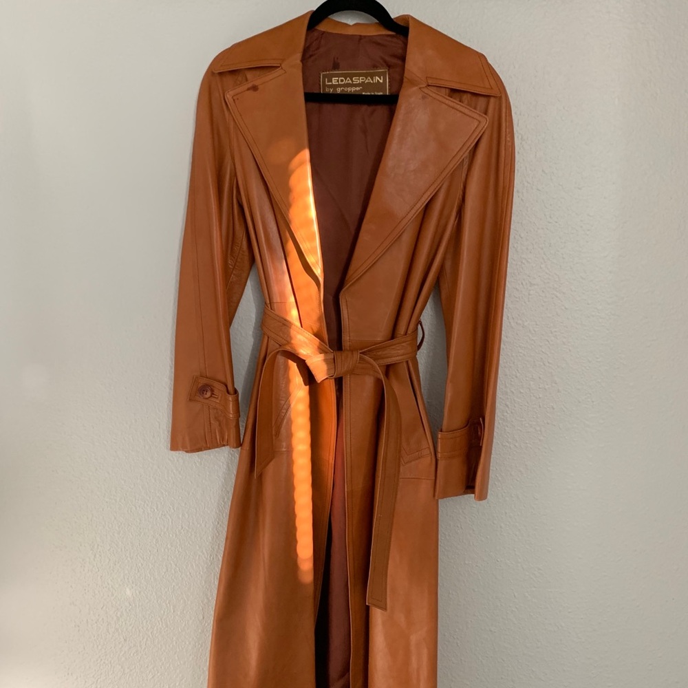 Women's Tan Leather Jacket